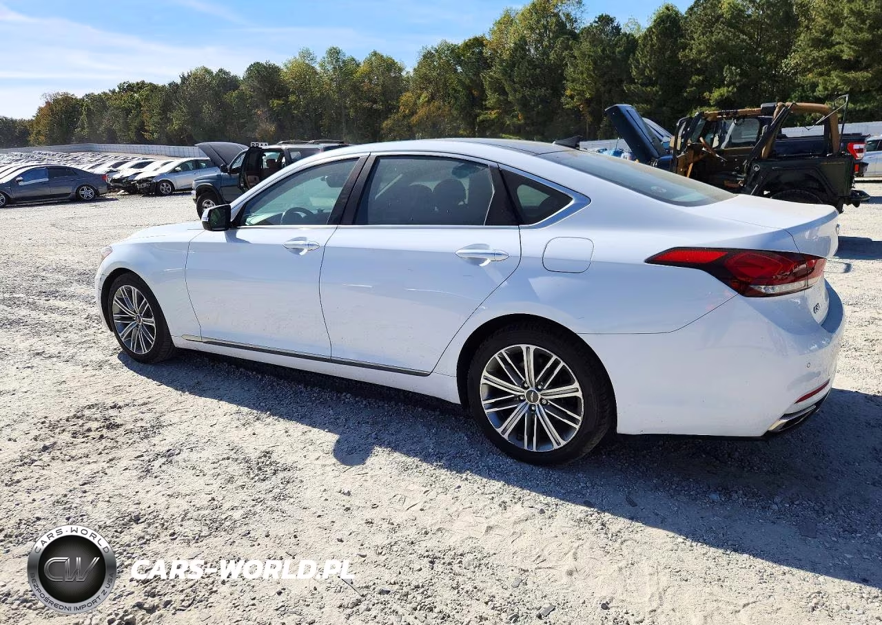2018 Genesis G80 3.8 VIN:KMHGN4JE8JU233700 - 2