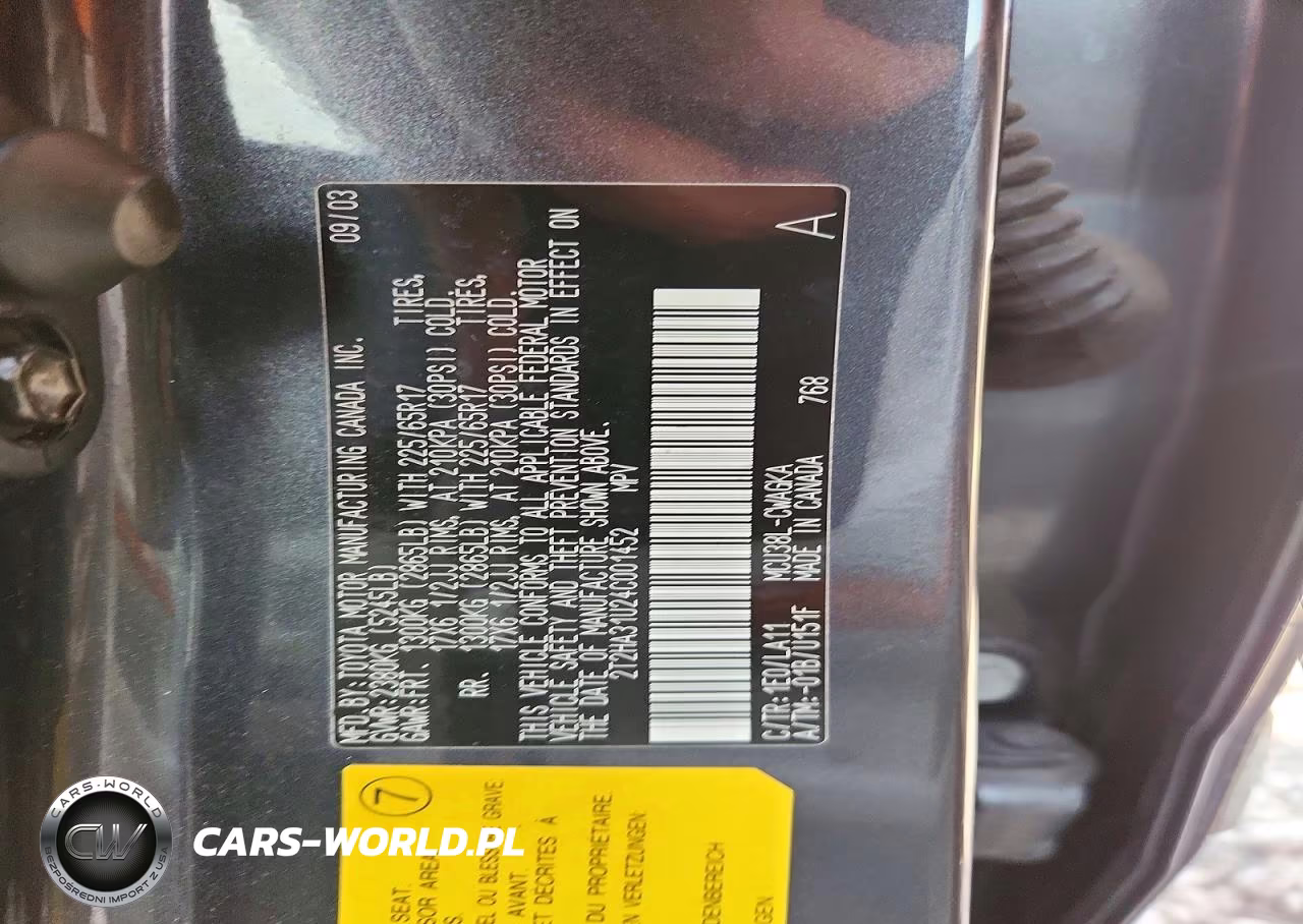2004 Lexus Rx 330 VIN:2T2HA31U24C001452 - 12