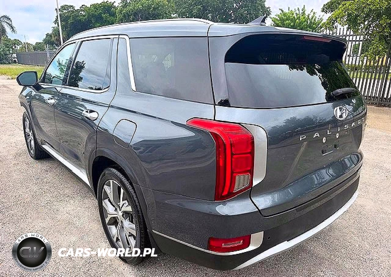 2021 Hyundai Palisade Sel VIN:KM8R4DHE9MU278344 - 2