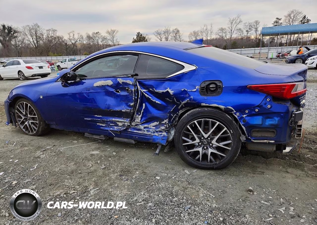 2016 Lexus Rc 200T VIN:JTHHA5BCXG5002287 - 2
