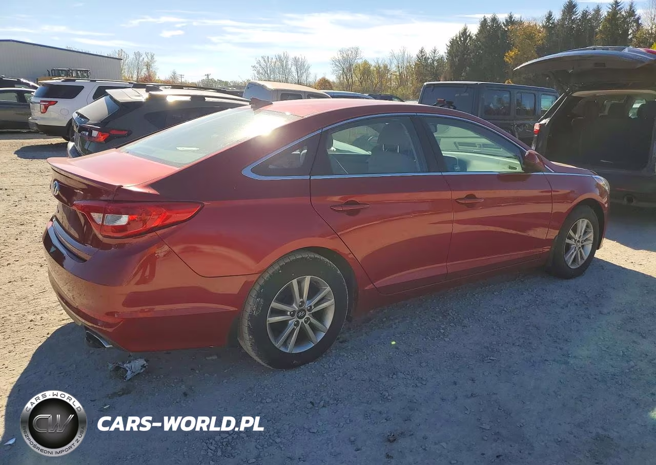 2015 Hyundai Sonata Se VIN:5NPE24AF6FH205554 - 3