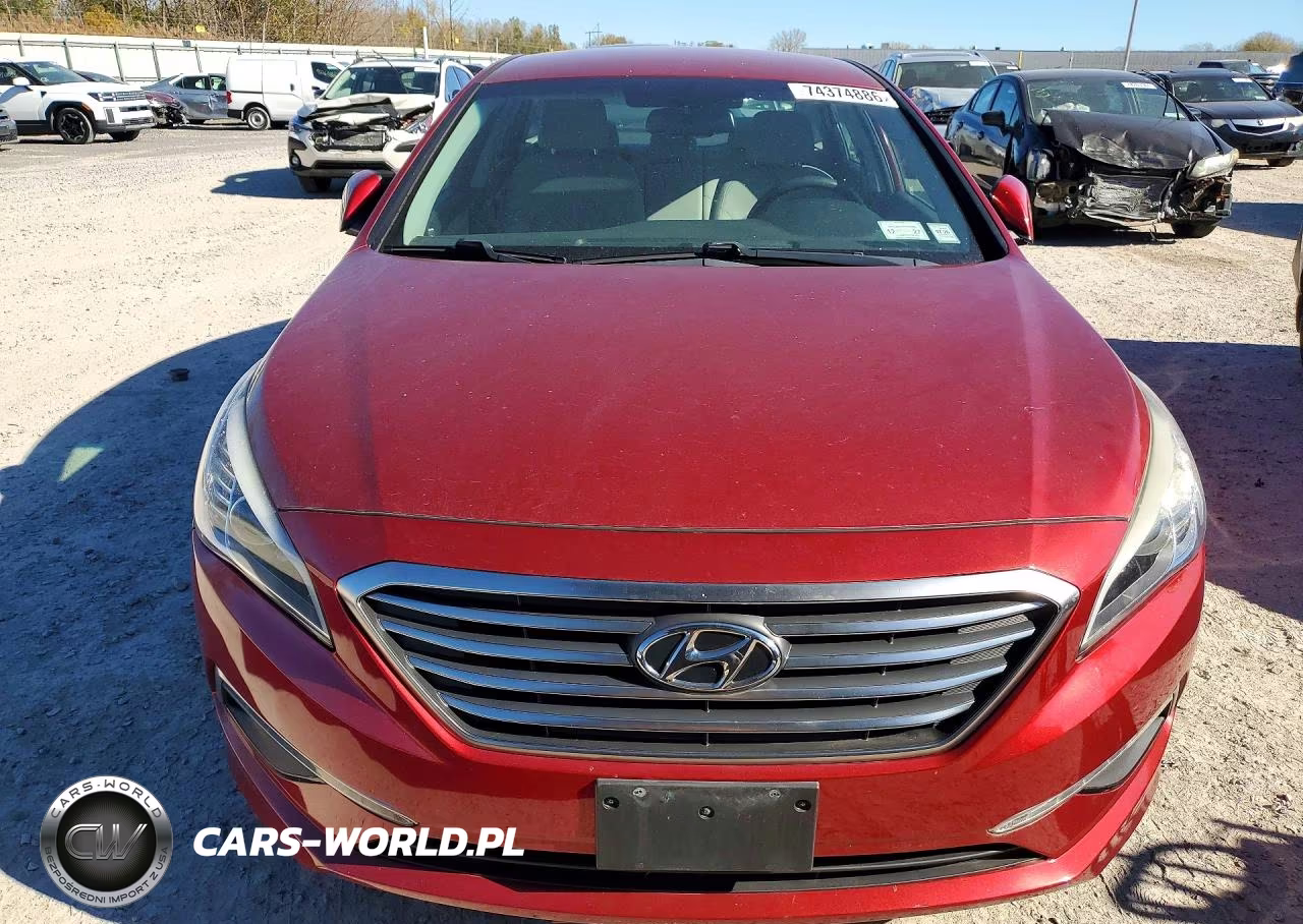 2015 Hyundai Sonata Se VIN:5NPE24AF6FH205554 - 5