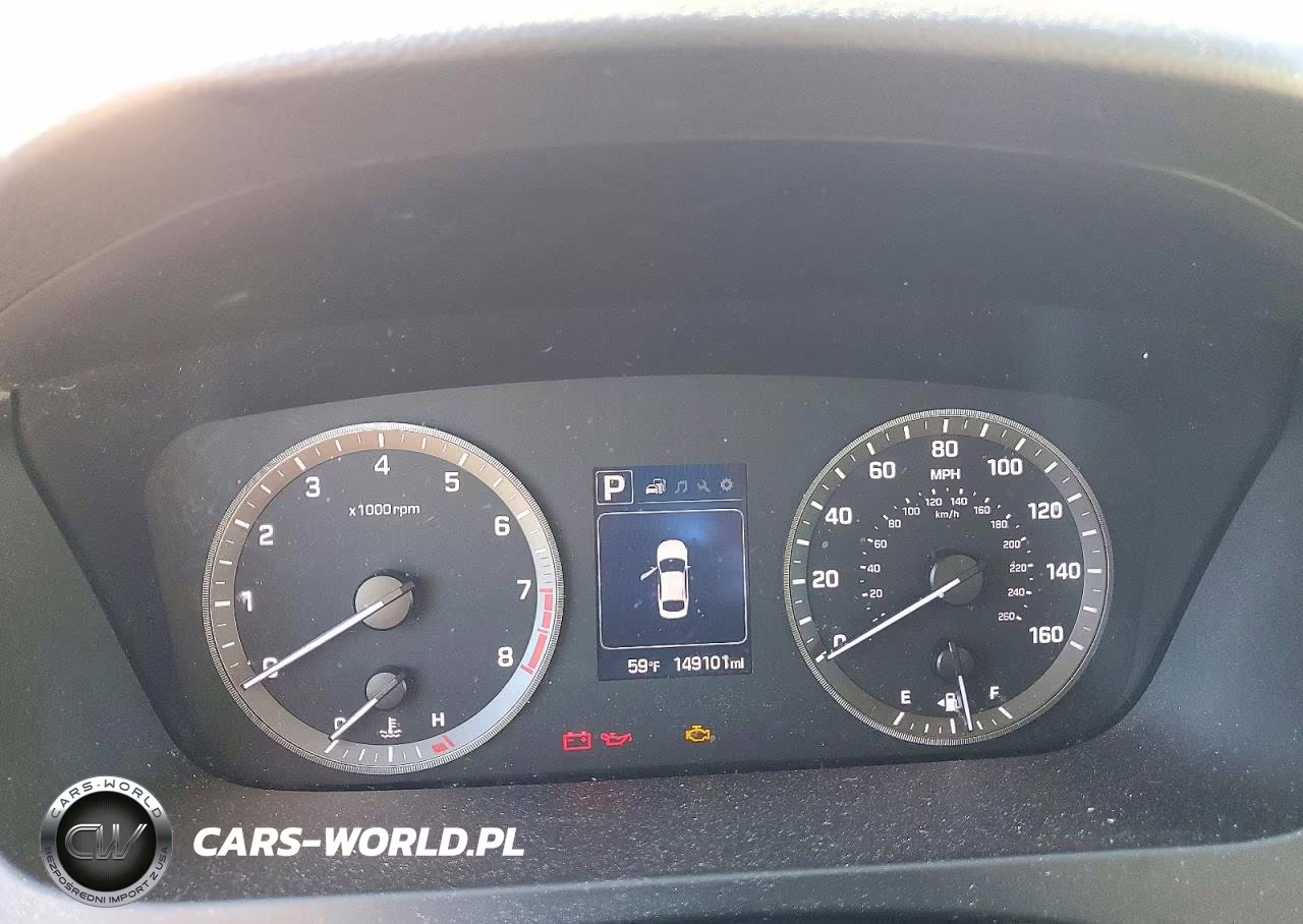 2015 Hyundai Sonata Se VIN:5NPE24AF6FH205554 - 9