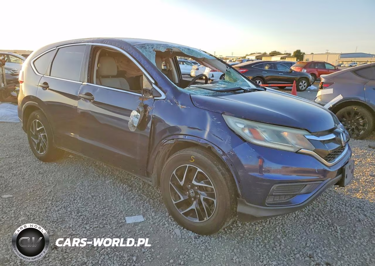 2016 Honda Cr-V Se VIN:2HKRM3H48GH552511 - 4
