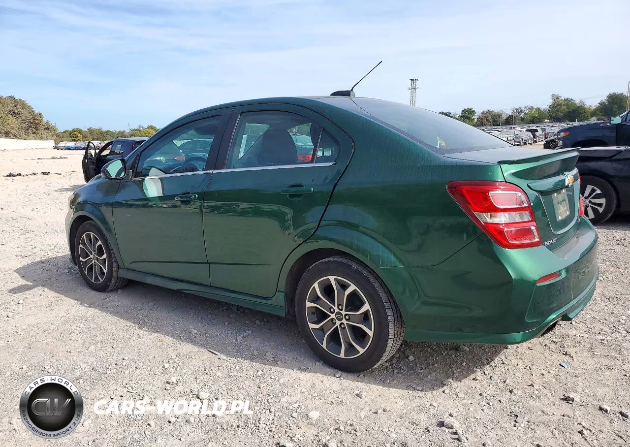 2018 Chevrolet Sonic Lt VIN:1G1JD5SG0J4107357 - 2
