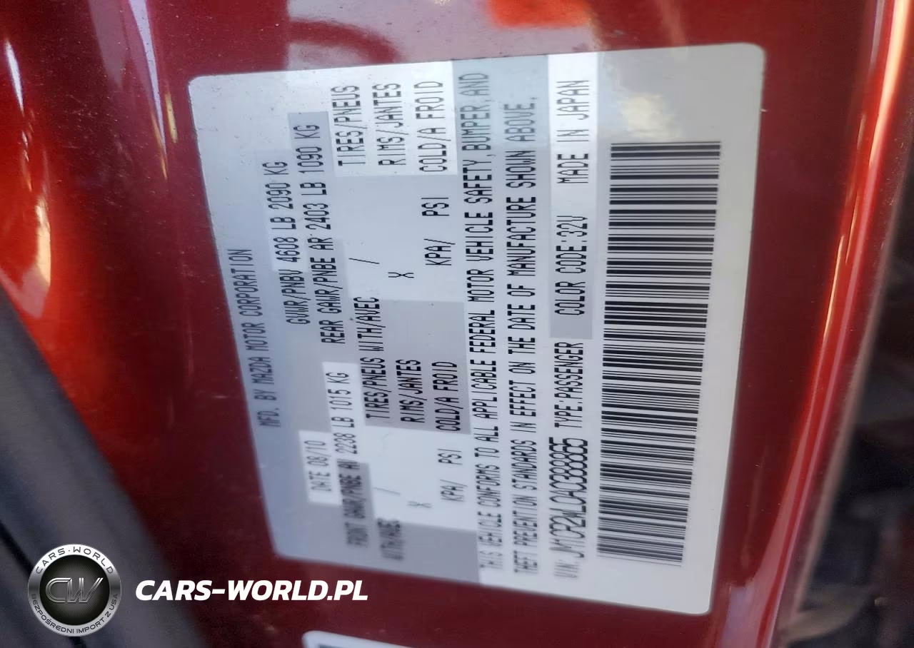 2010 Mazda 5 VIN:JM1CR2WL0A0388865 - 12