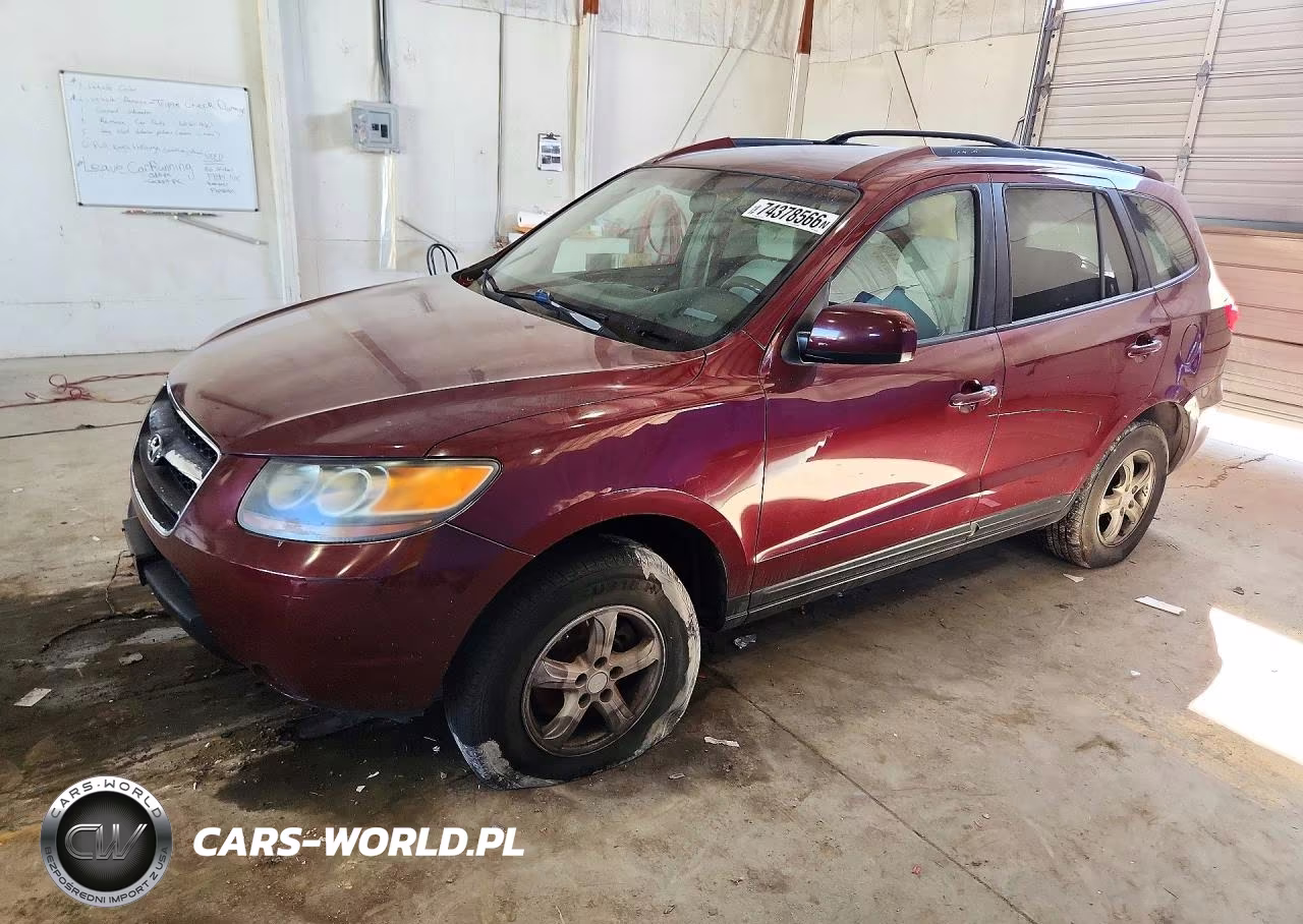 2007 Hyundai Santa Fe Gls VIN:5NMSG13D37H092840 - 1