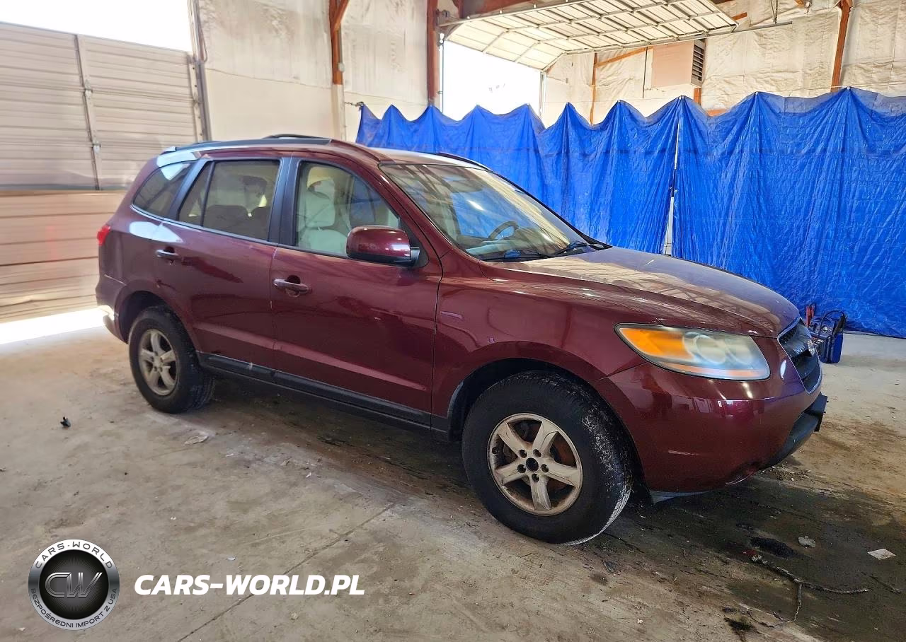 2007 Hyundai Santa Fe Gls VIN:5NMSG13D37H092840 - 4