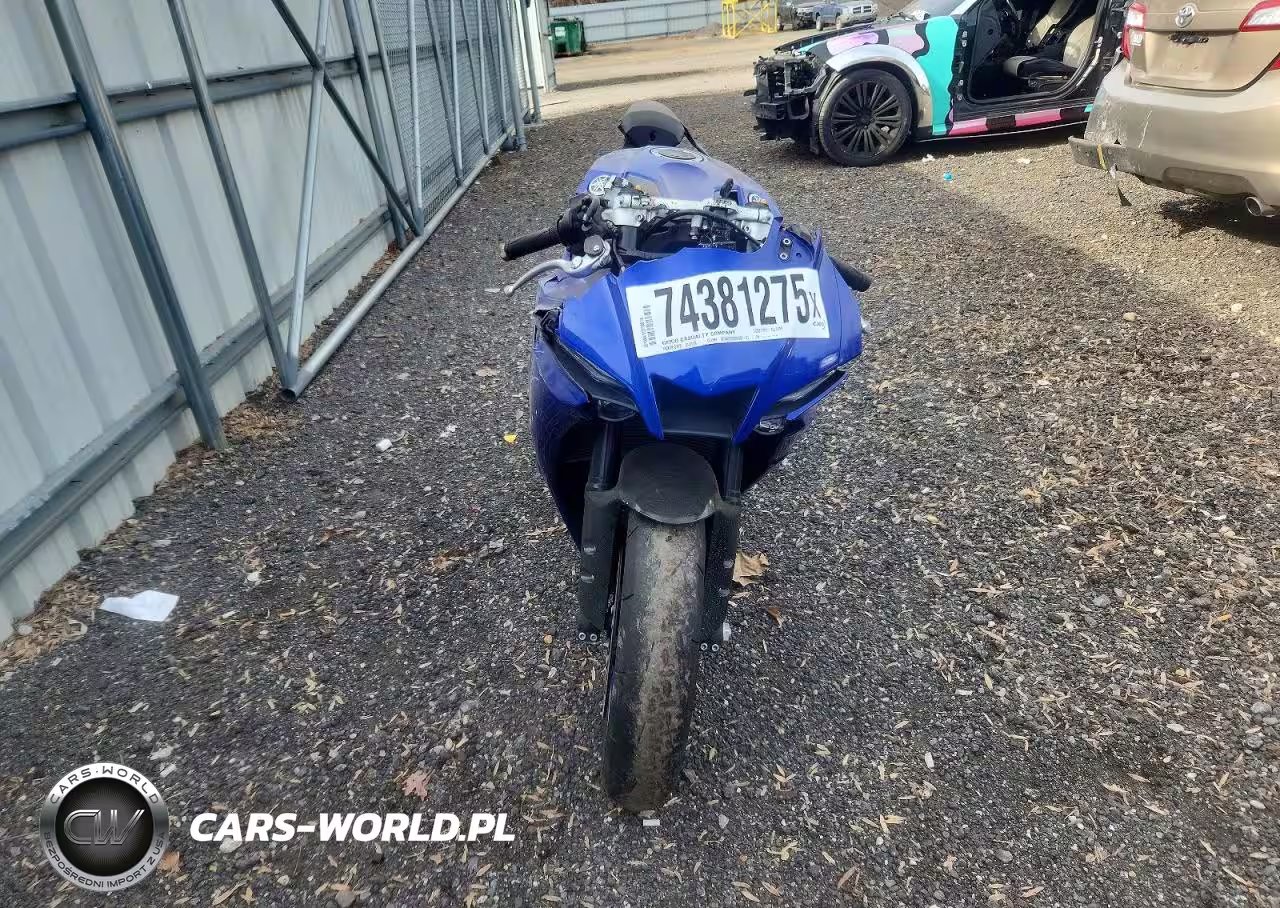 2023 Yamaha Yzfr7 VIN:JYARM38E6PA007774 - 2
