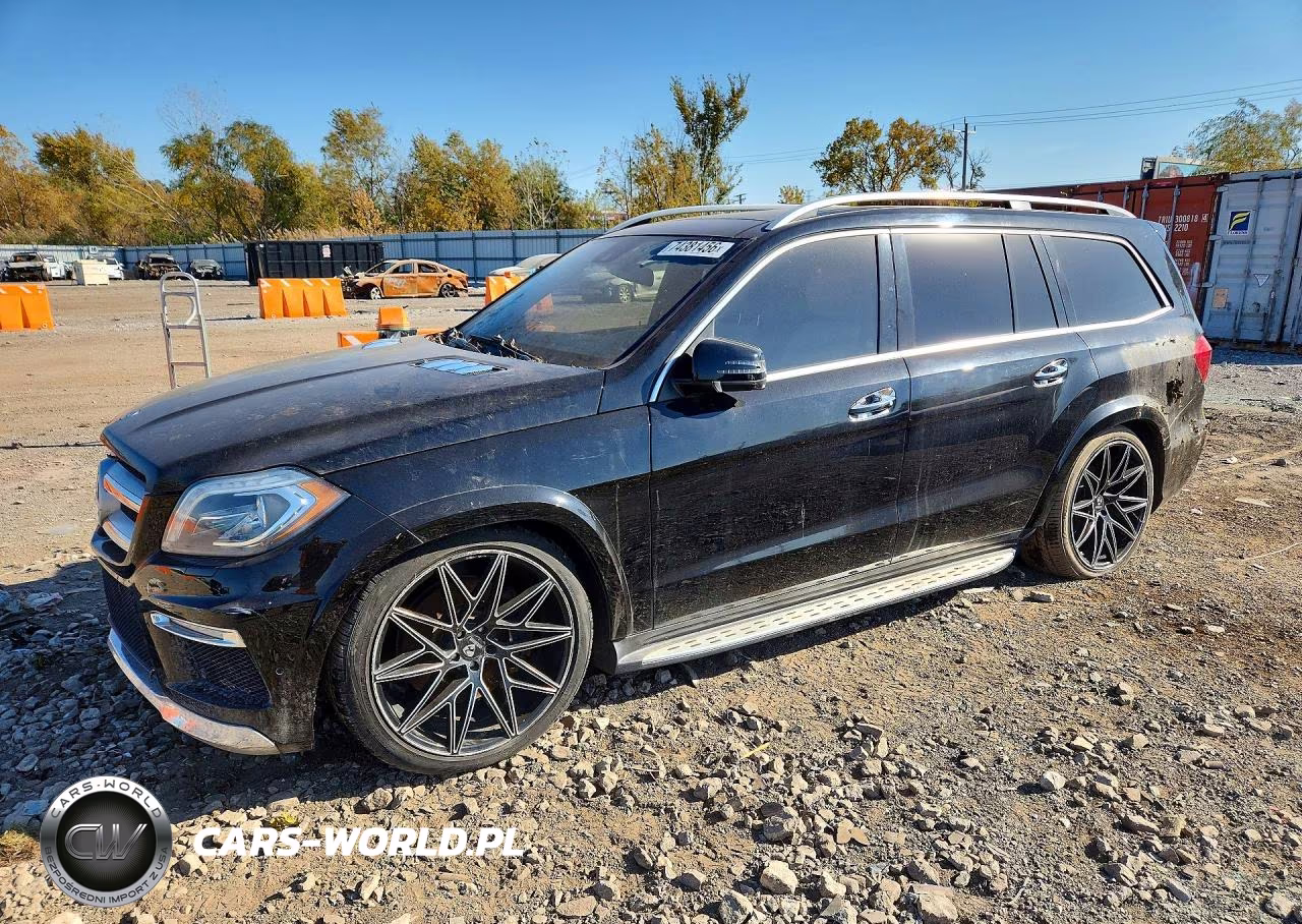 2015 Mercedes-Benz Gl 550 4Matic VIN:4JGDF7DE9FA470914 - 1