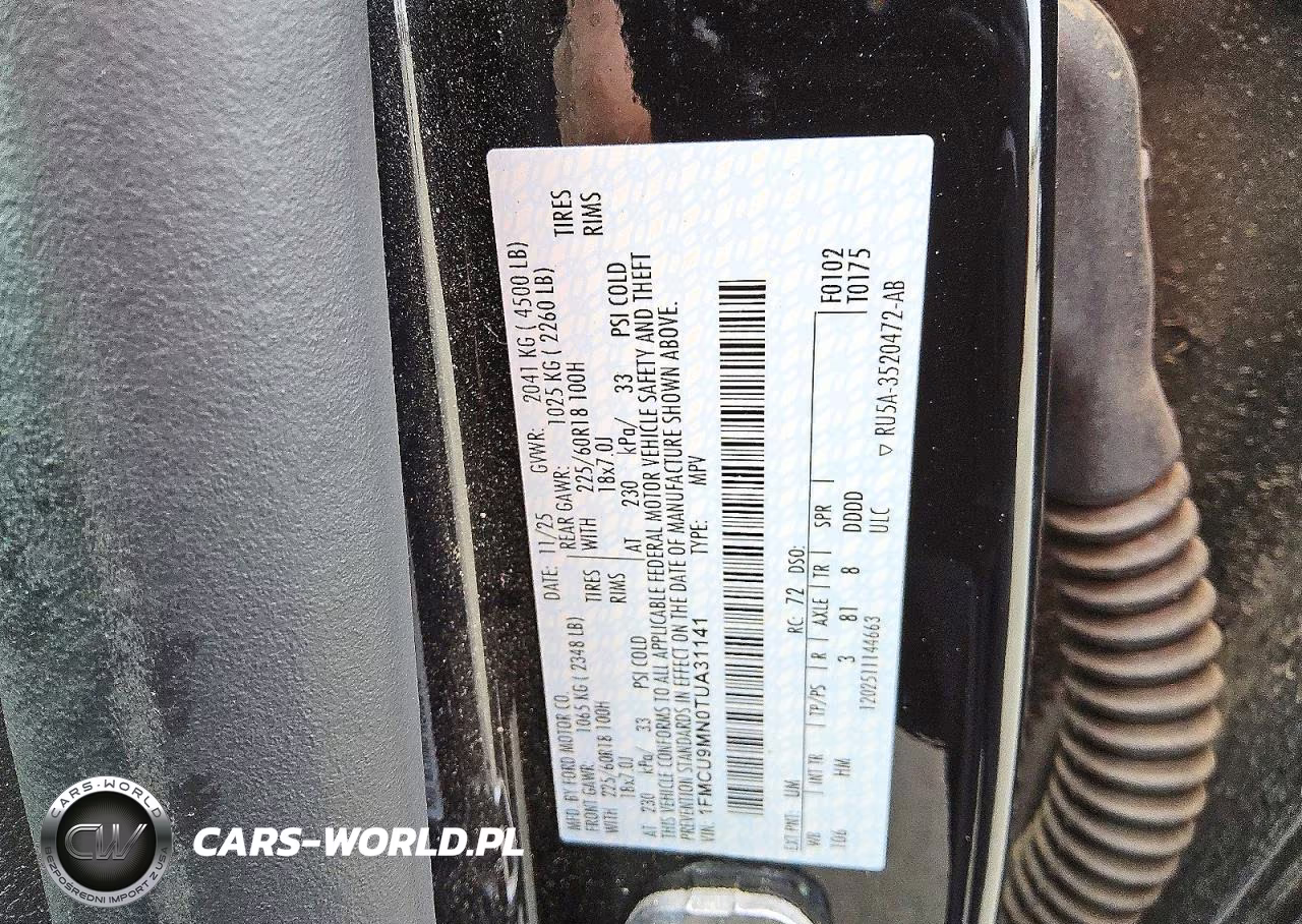 2026 Ford Escape St Line VIN:1FMCU9MN0TUA31141 - 13