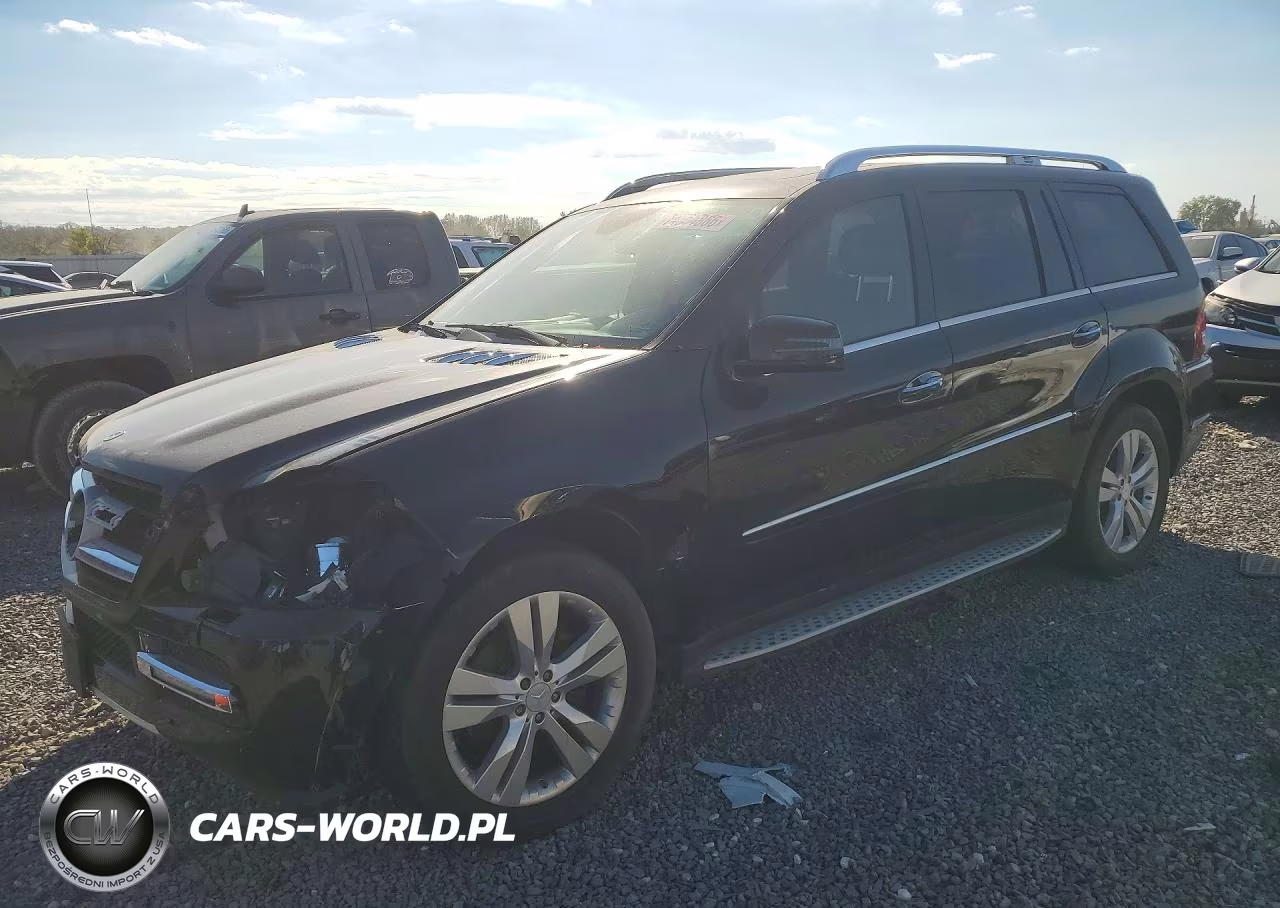 2012 Mercedes-Benz Gl 450 4Matic VIN:4JGBF7BE1CA777225 - 1
