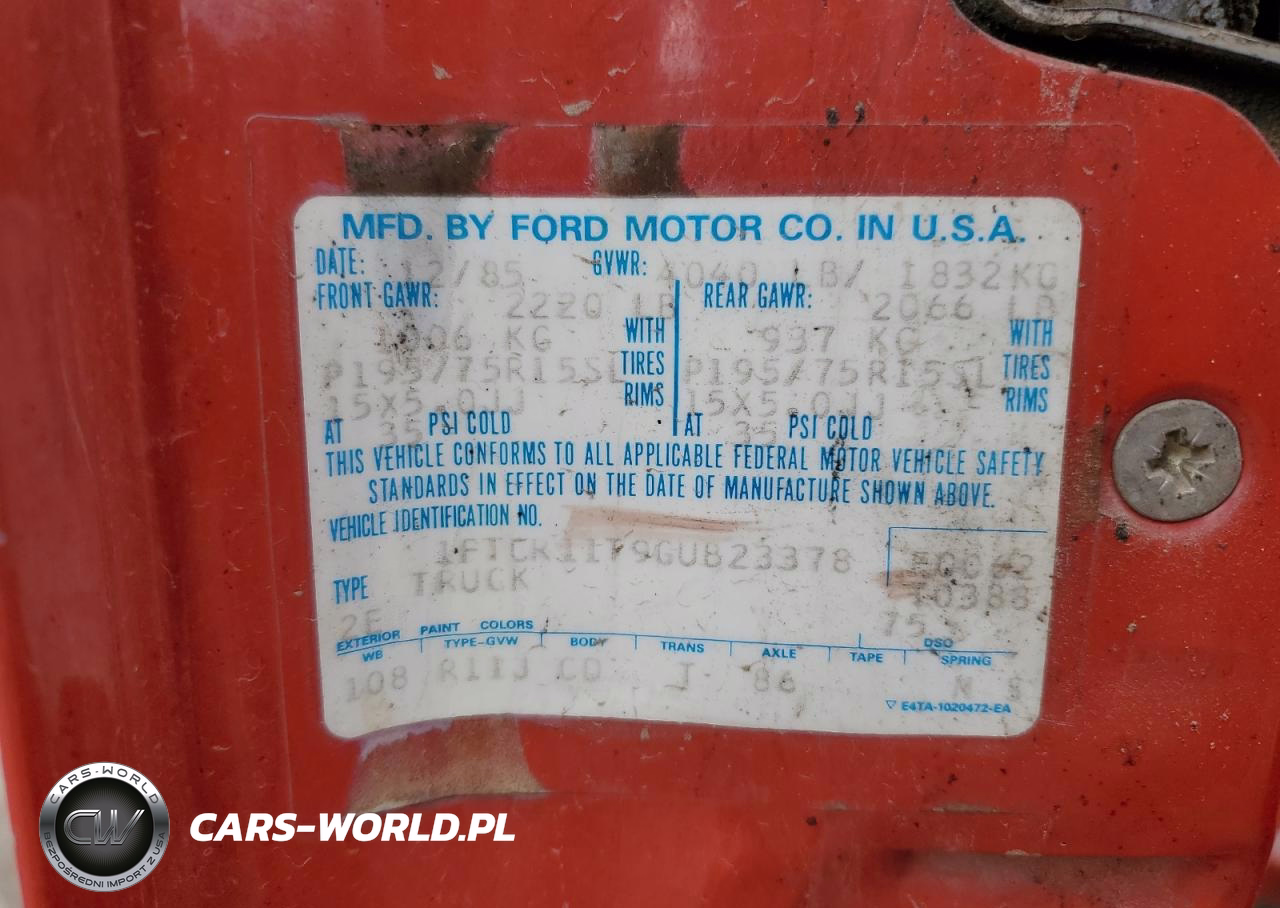 FORD RANGER VIN:1FTCR11T9GUB23378 - 12