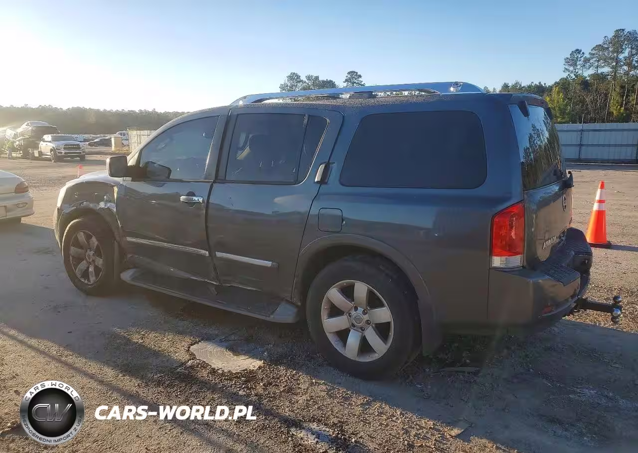 2012 Nissan Armada Sv VIN:5N1BA0NDXCN621606 - 2