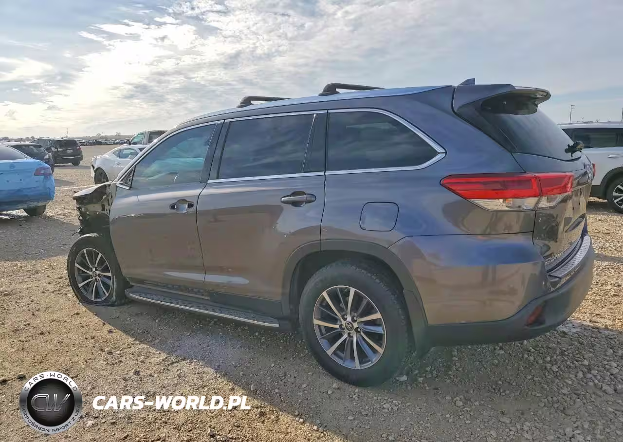 2019 Toyota Highlander VIN:5TDKZRFH4KS572091 - 2