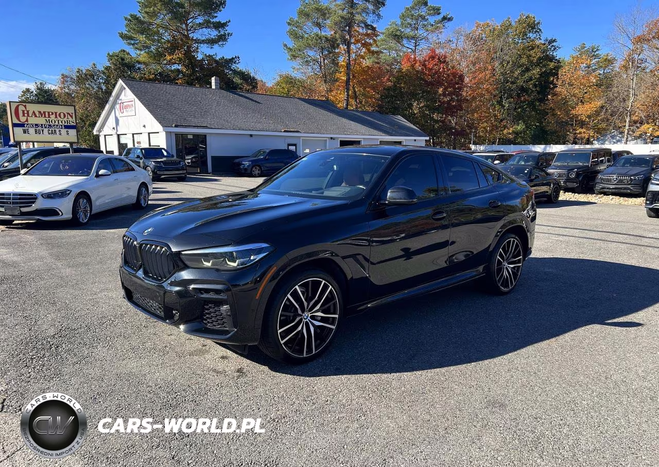 2022 BMW X6 xDrive40I VIN:5UXCY6C07N9L97714 - 2