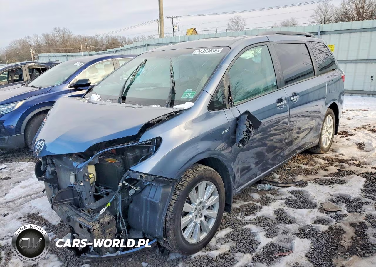 2017 Toyota Sienna Xle Premium 7-Passenger