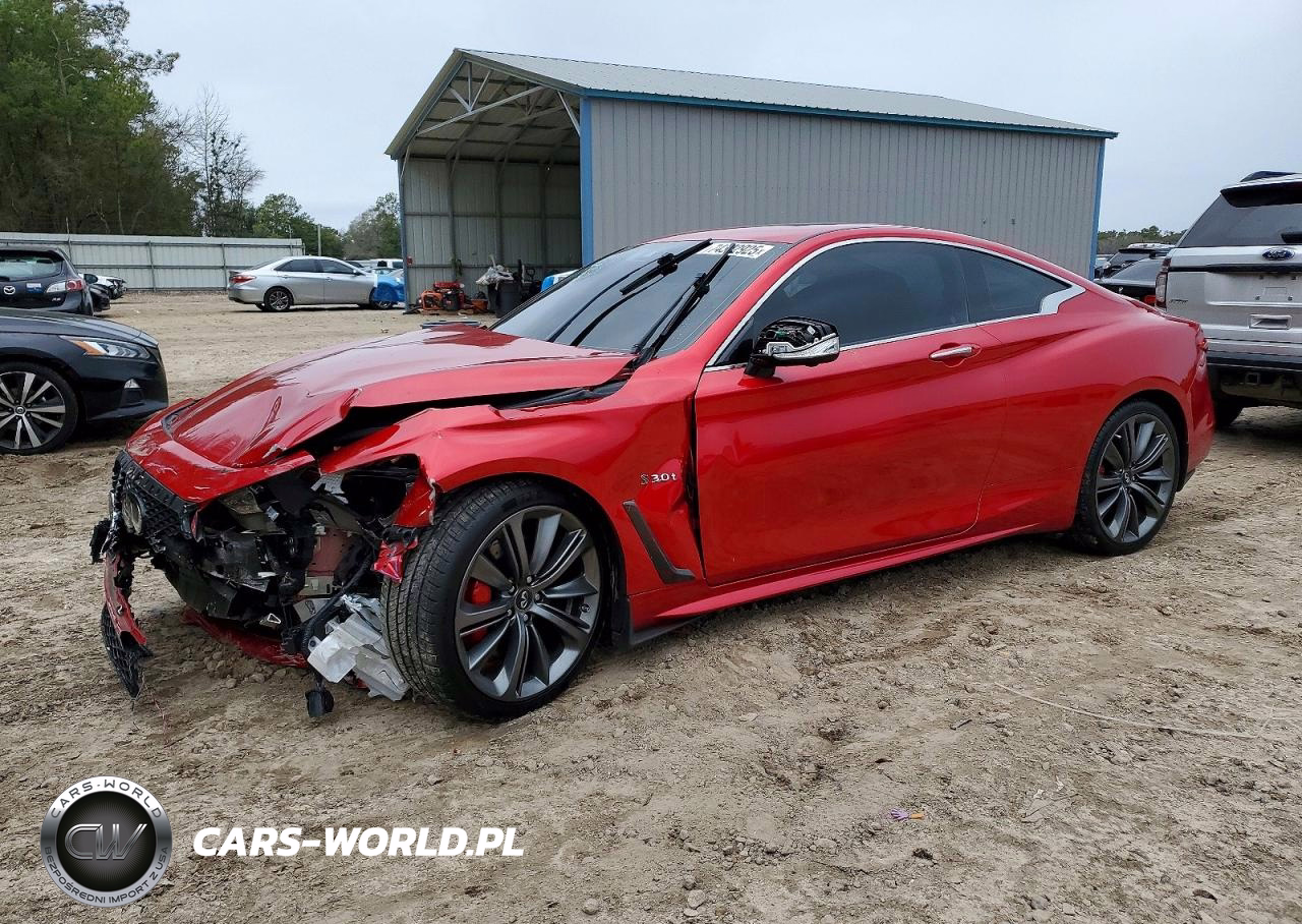 2019 Infiniti Q60 Red Sport 400