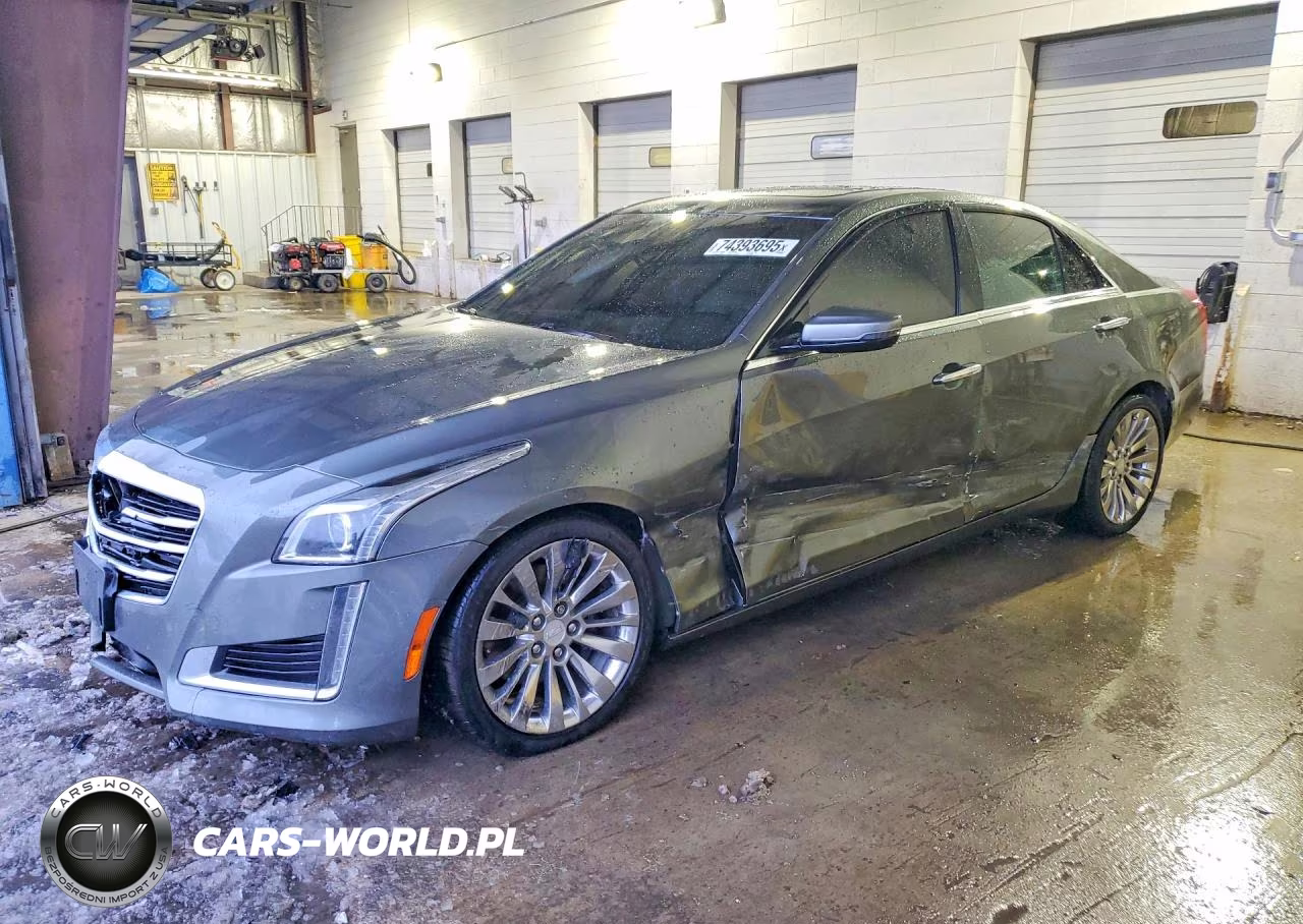 2016 Cadillac Cts Luxury Collection VIN:1G6AX5SS7G0132925 - 1