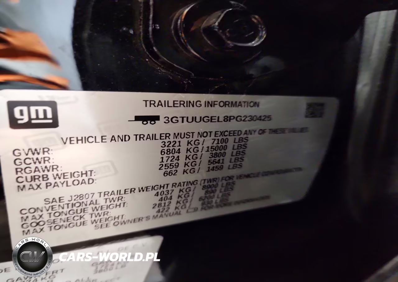 2023 GMC Sierra K1500 Denali VIN:3GTUUGEL8PG230425 - 13
