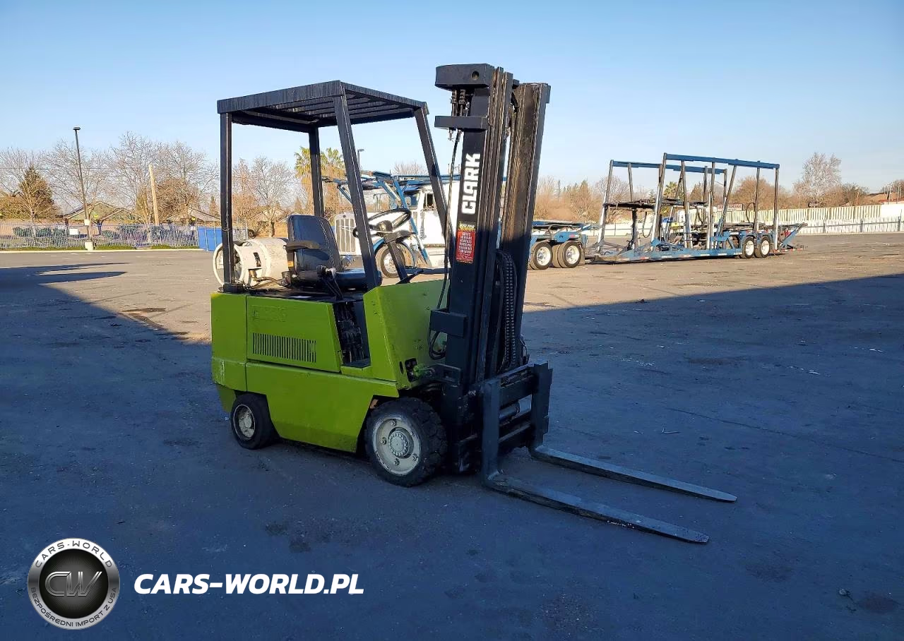 1990 Clark Gcs17S Forklift