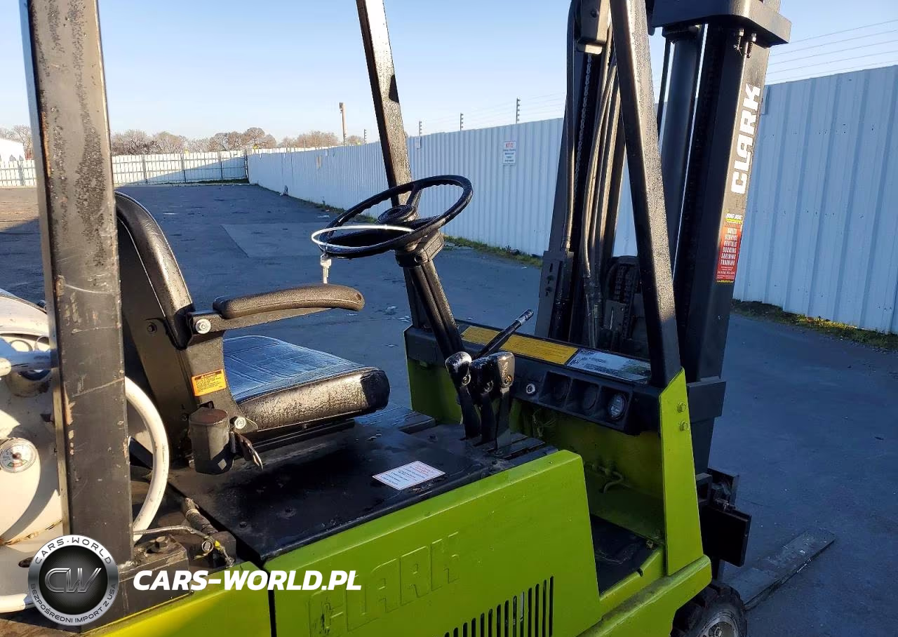 1990 Clark Gcs17S Forklift VIN:G12704027645K0F - 5