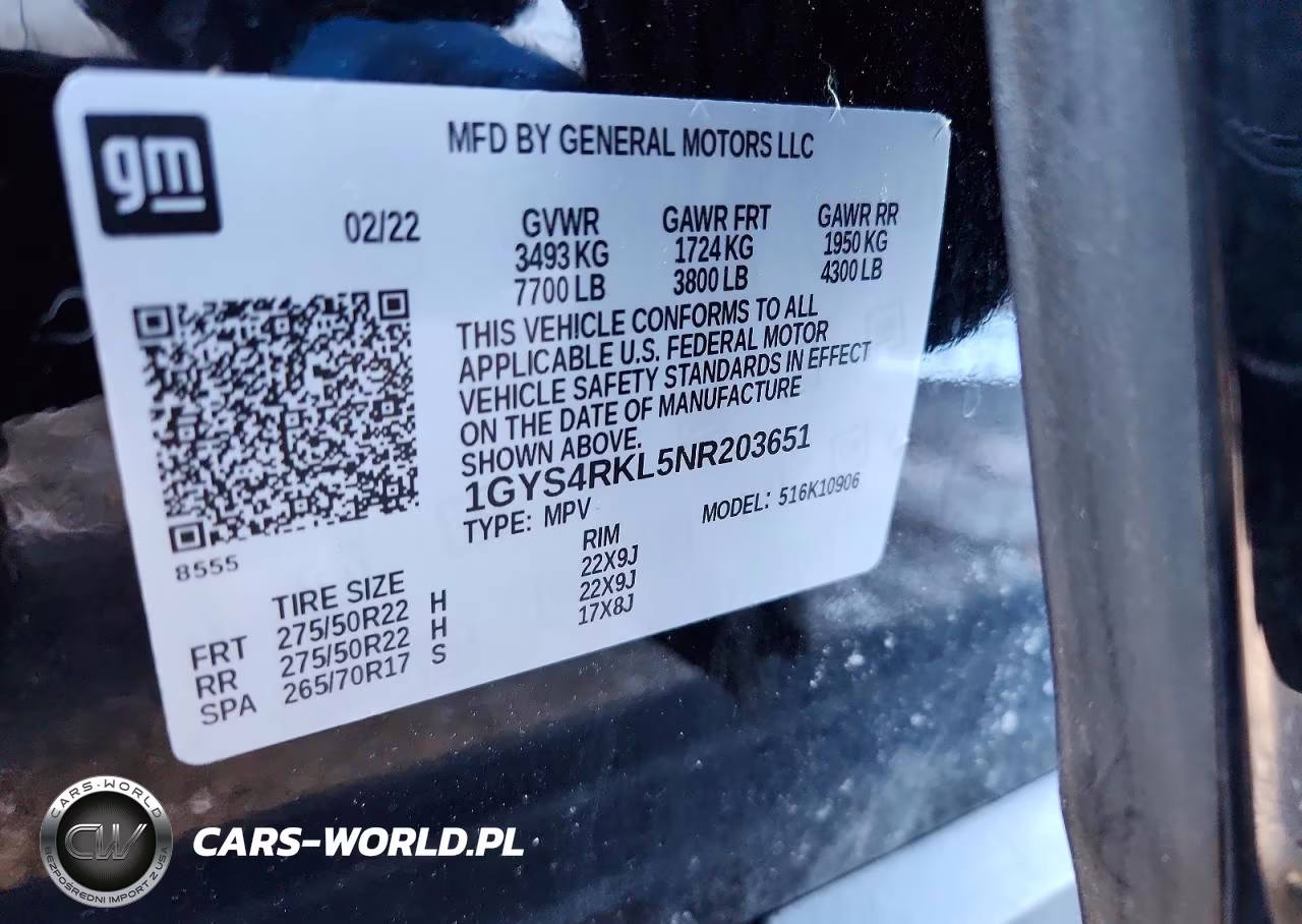 2022 Cadillac Escalade Esv Sport Platinum VIN:1GYS4RKL5NR203651 - 14