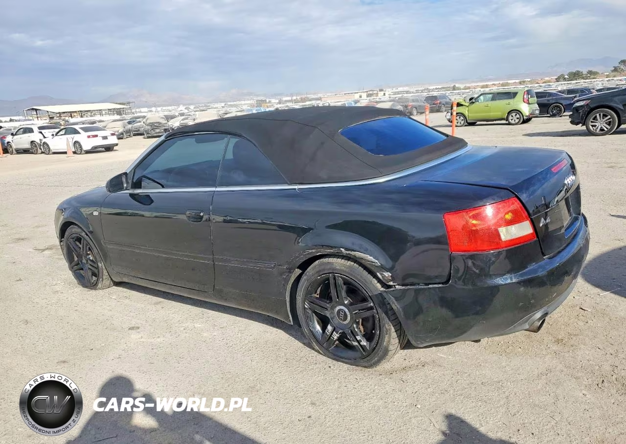 2008 Audi A4 2.0T Cabriolet Quattro VIN:WAUAF48H58K003087 - 2