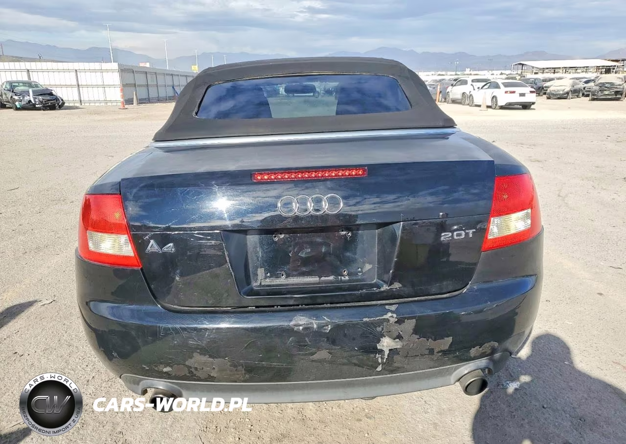 2008 Audi A4 2.0T Cabriolet Quattro VIN:WAUAF48H58K003087 - 6