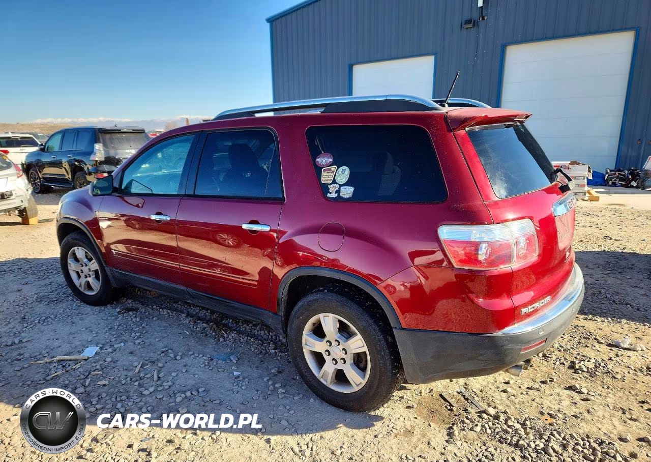 2009 GMC Acadia Sle VIN:1GKER13D59J160032 - 2