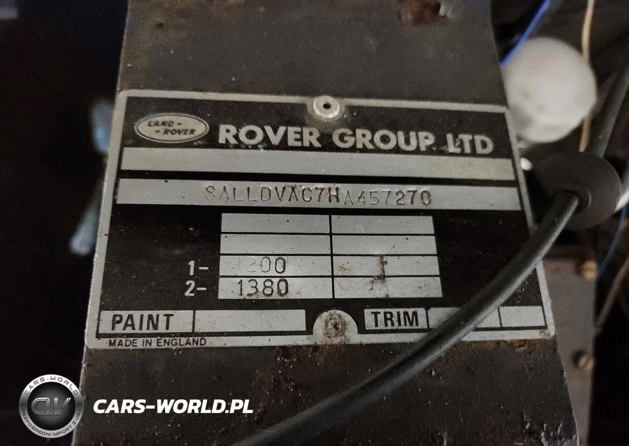 1991 Land Rover Defender90 VIN:SALLDVAC7HA457270 - 13