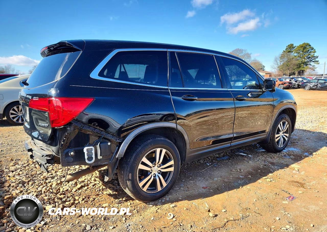 2016 Honda Pilot Exl VIN:5FNYF6H86GB042201 - 3