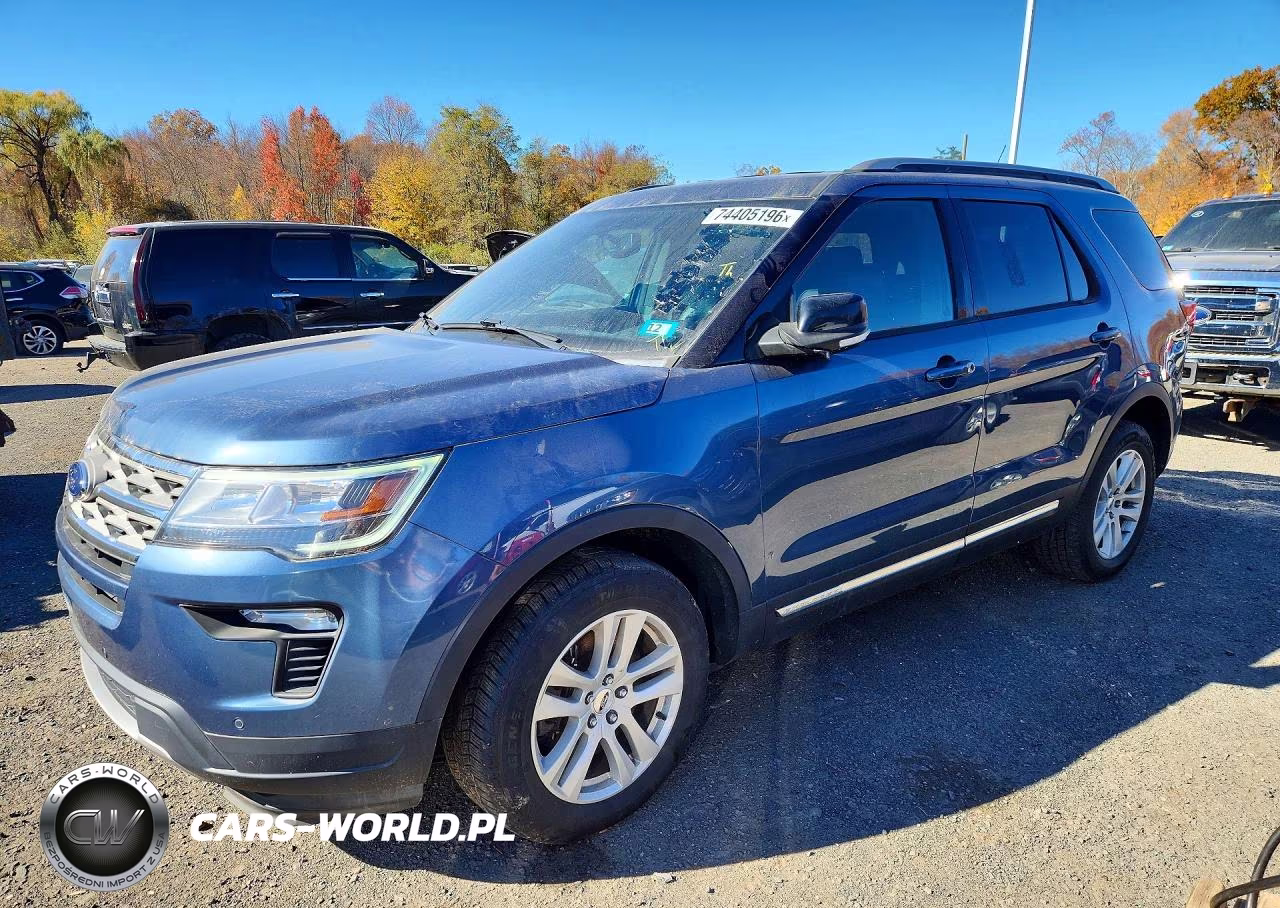 2018 Ford Explorer Xlt VIN:1FM5K8D85JGA50315 - 1
