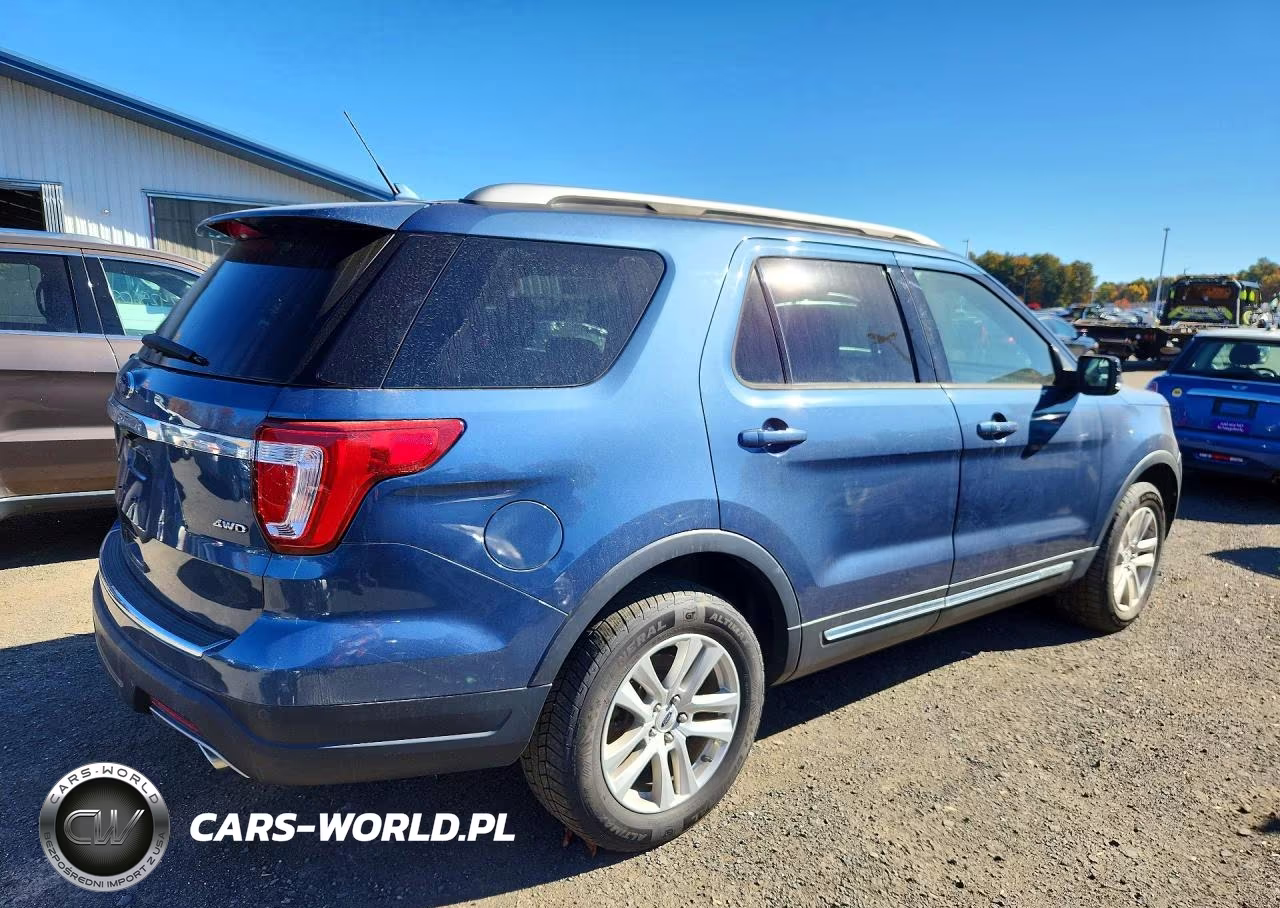 2018 Ford Explorer Xlt VIN:1FM5K8D85JGA50315 - 3
