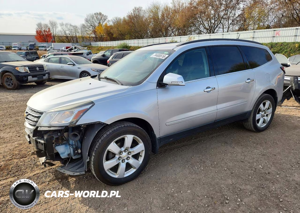 2016 Chevrolet Traverse Lt VIN:1GNKRGKD3GJ151868 - 1