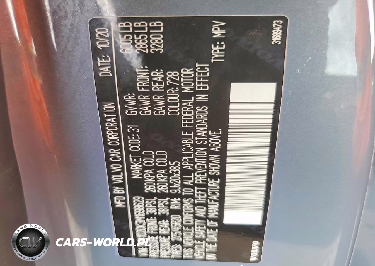 2021 Volvo Xc90 T5 Momentum VIN:YV4102CK3M1698629 - 13