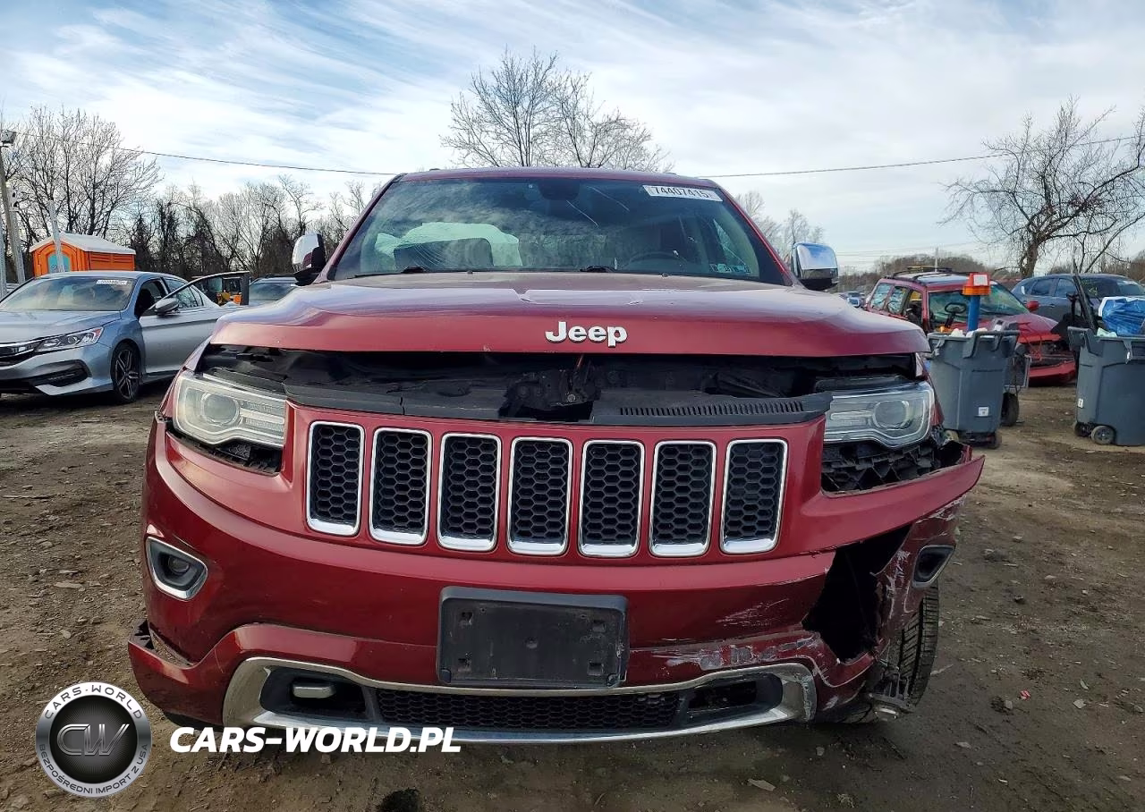 2014 Jeep Grand Cherokee Overland VIN:1C4RJFCG2EC299349 - 5