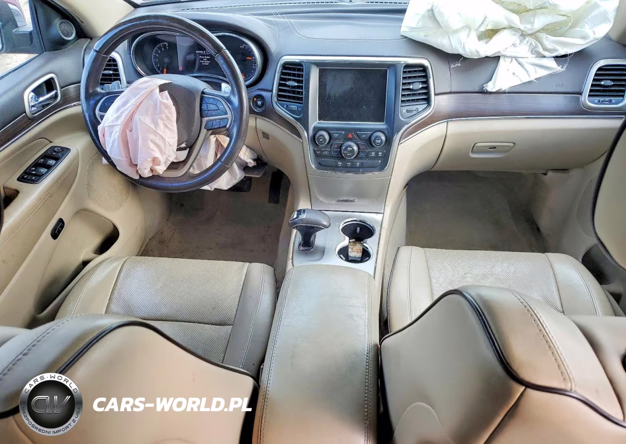 2014 Jeep Grand Cherokee Overland VIN:1C4RJFCG2EC299349 - 8