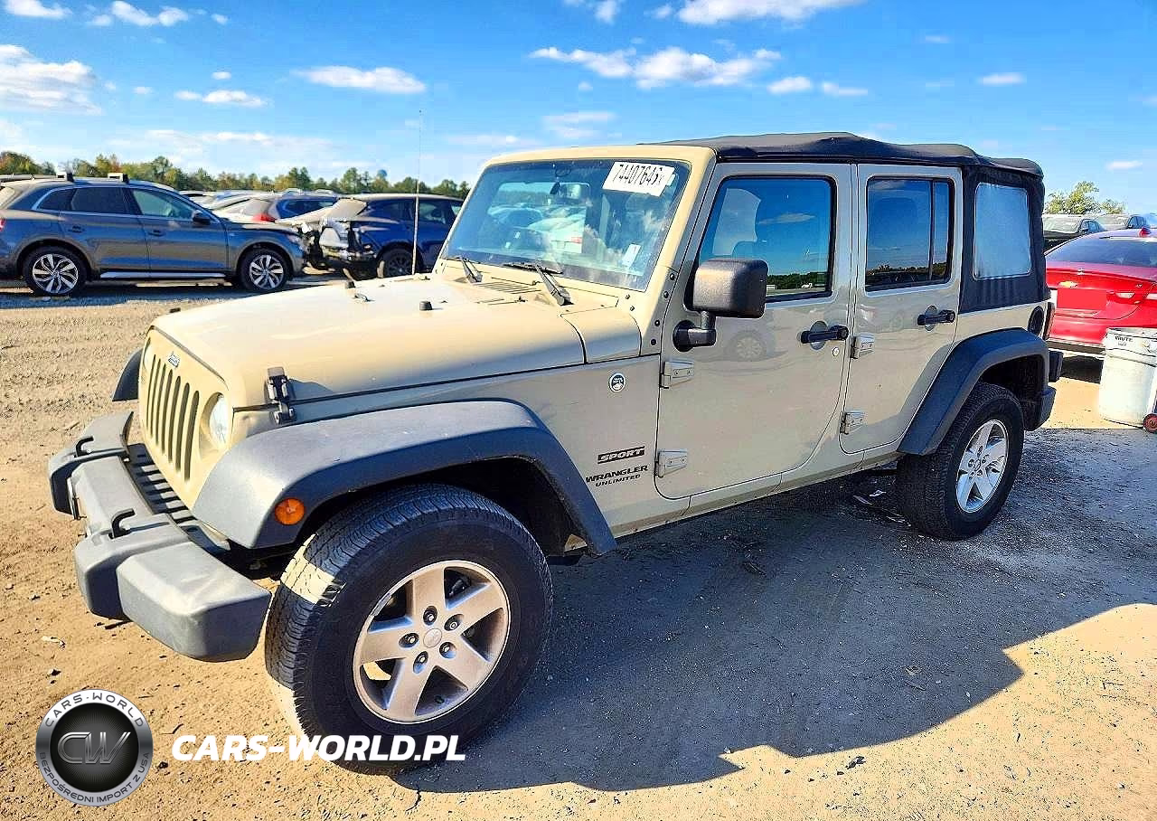 2017 Jeep Wrangler Unlimited Sport VIN:1C4BJWDG1HL652796 - 1
