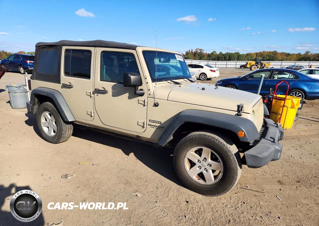 2017 Jeep Wrangler Unlimited Sport VIN:1C4BJWDG1HL652796 - 4