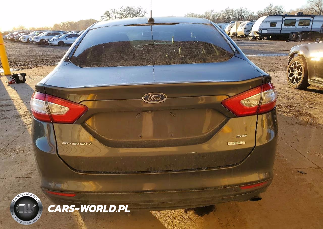 2016 Ford Fusion Se VIN:1FA6P0HD3G5100867 - 6