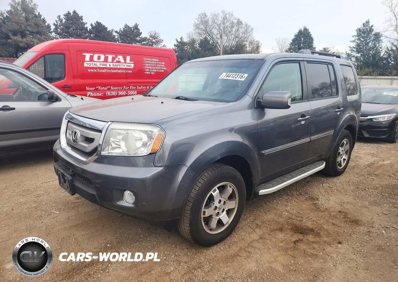 2011 Honda Pilot Touring VIN:5FNYF4H92BB102206 - 1