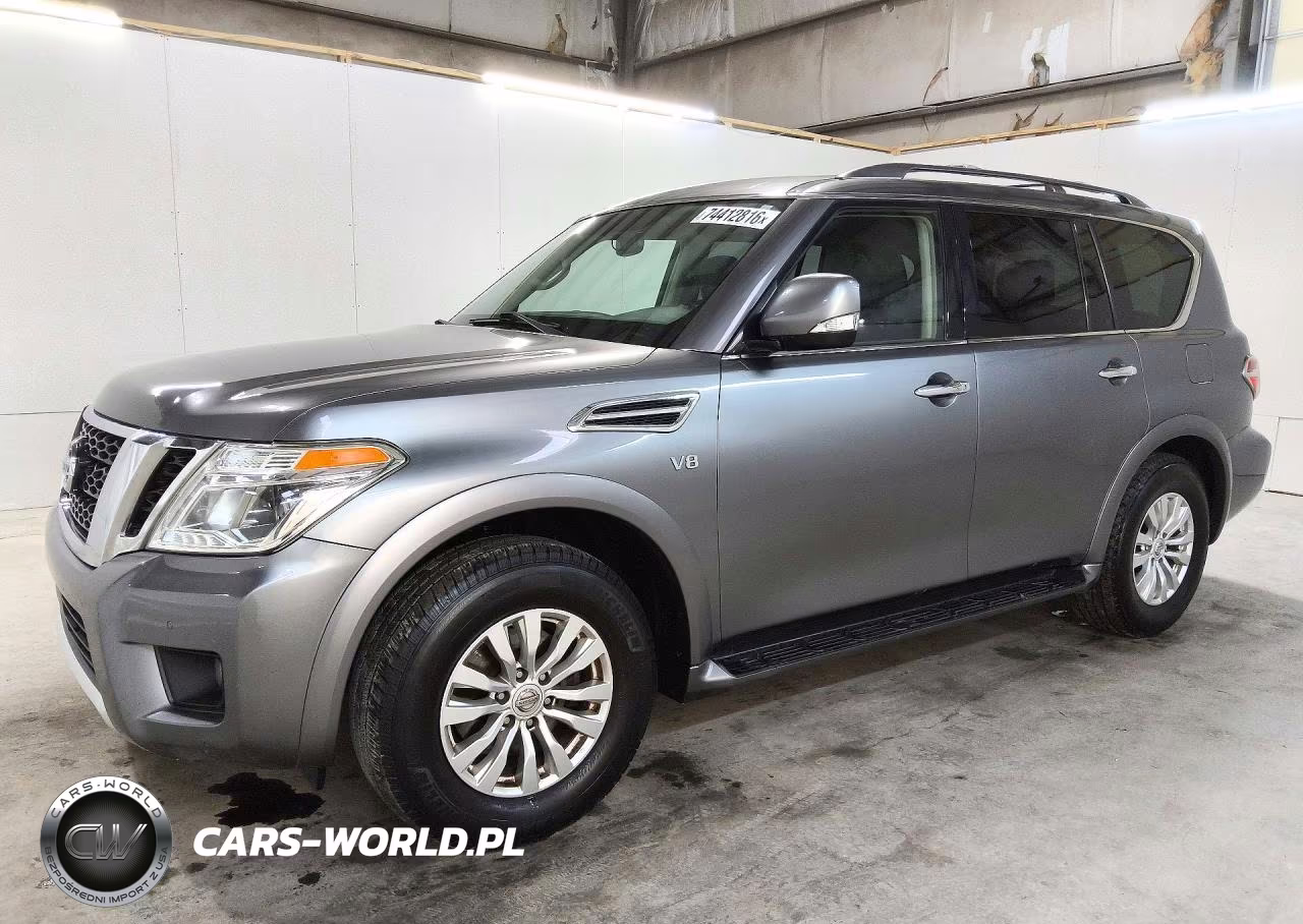 2018 Nissan Armada Sv VIN:JN8AY2ND9J9058372 - 1