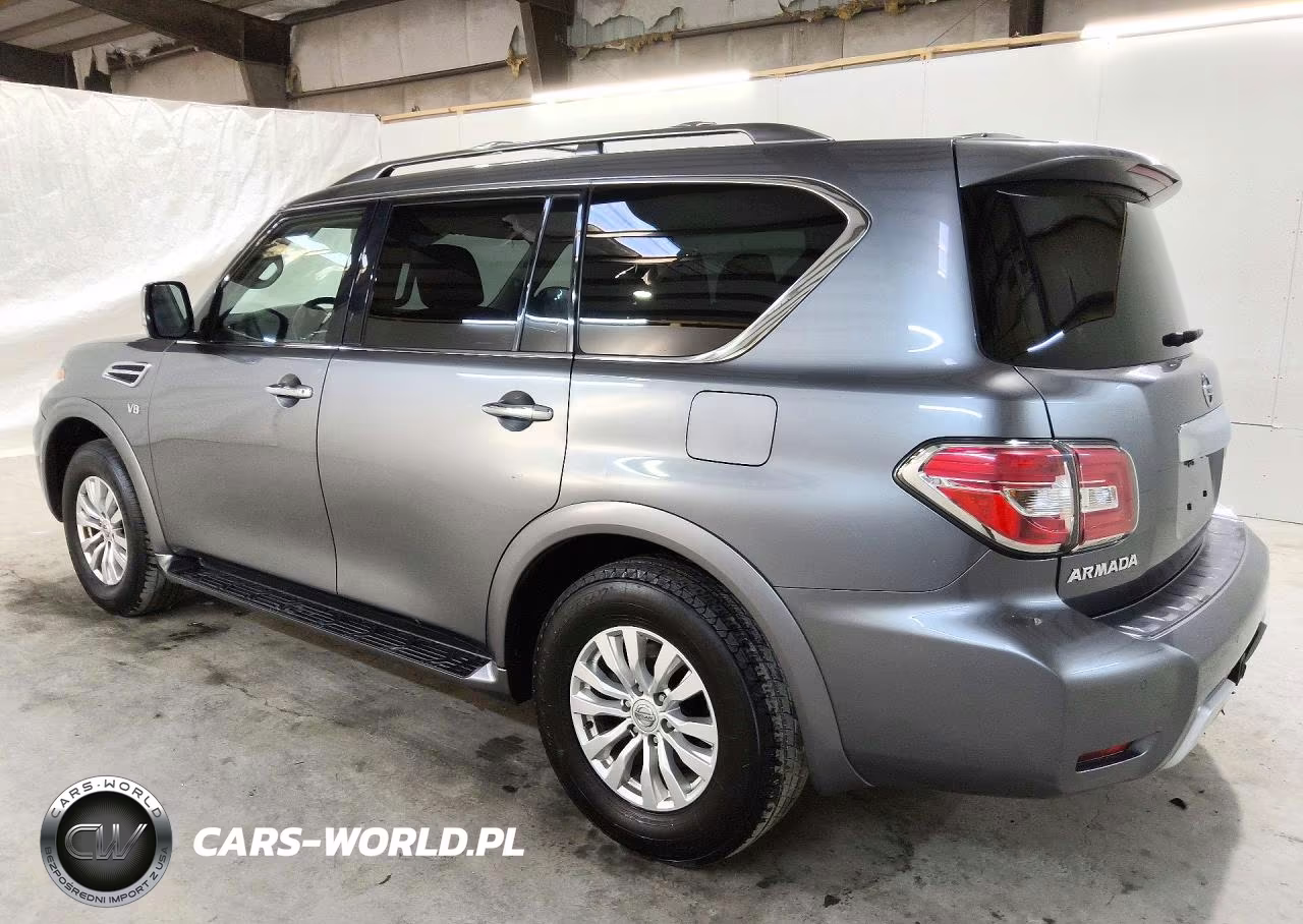 2018 Nissan Armada Sv VIN:JN8AY2ND9J9058372 - 2