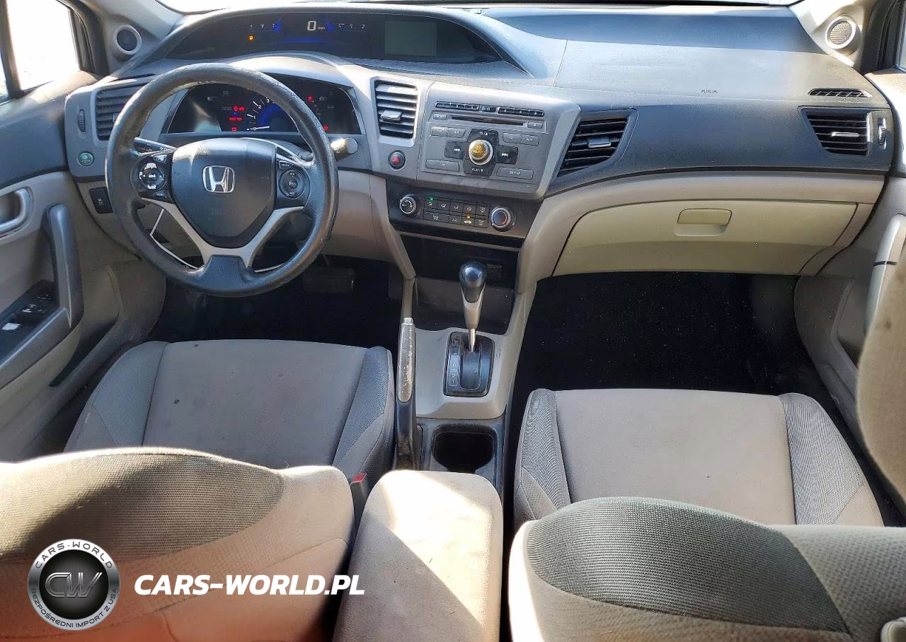 2012 Honda Civic Lx VIN:2HGFG3B52CH565903 - 8