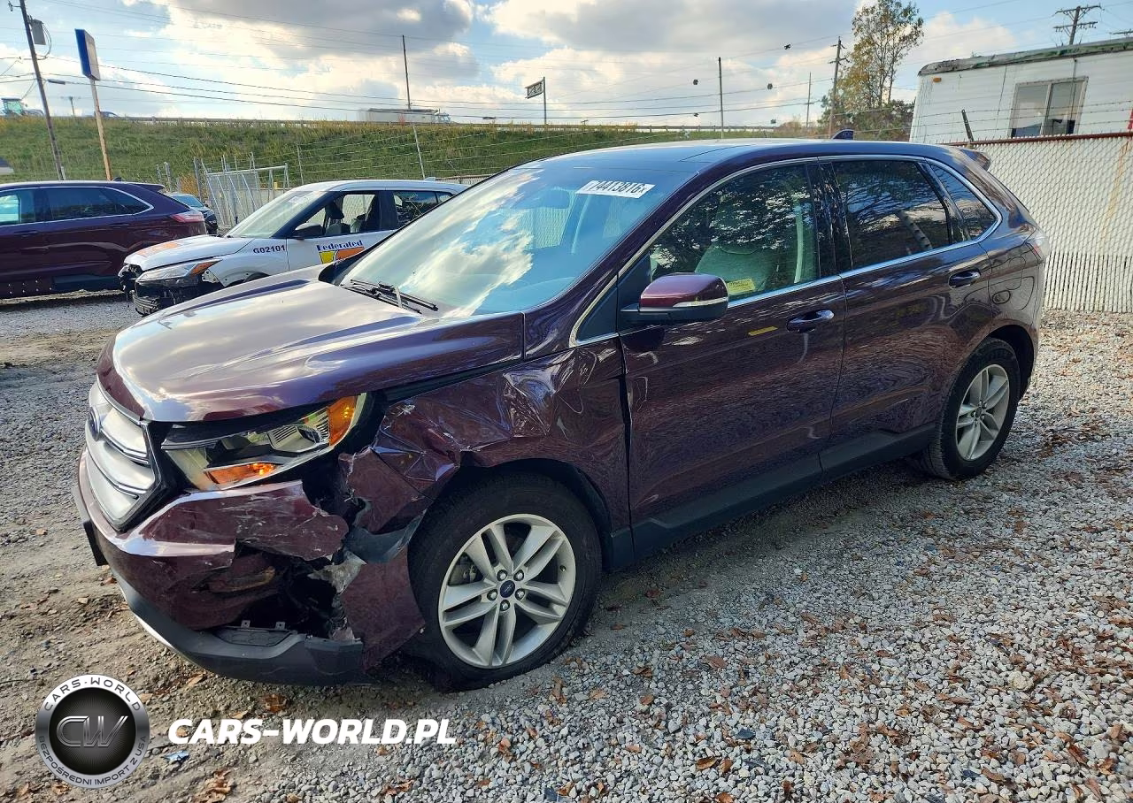 2018 Ford Edge Sel VIN:2FMPK4J83JBC30860 - 1