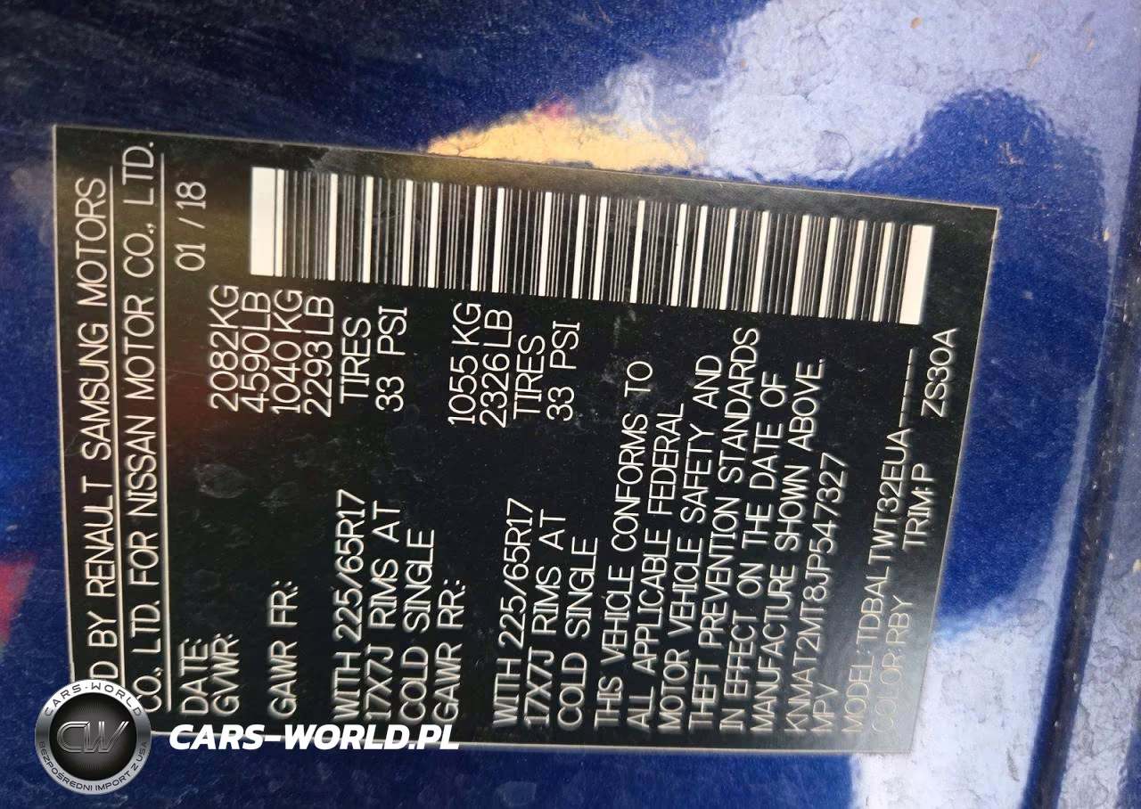 2018 Nissan Rogue Sv VIN:KNMAT2MT8JP547327 - 12