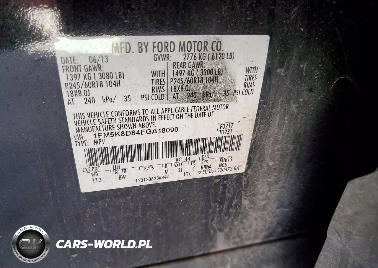 2014 Ford Explorer Xlt VIN:1FM5K8D84EGA18090 - 13