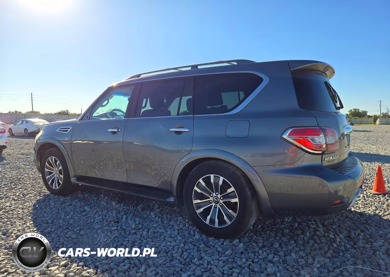 2017 Nissan Armada Sl VIN:JN8AY2ND2H9000839 - 2