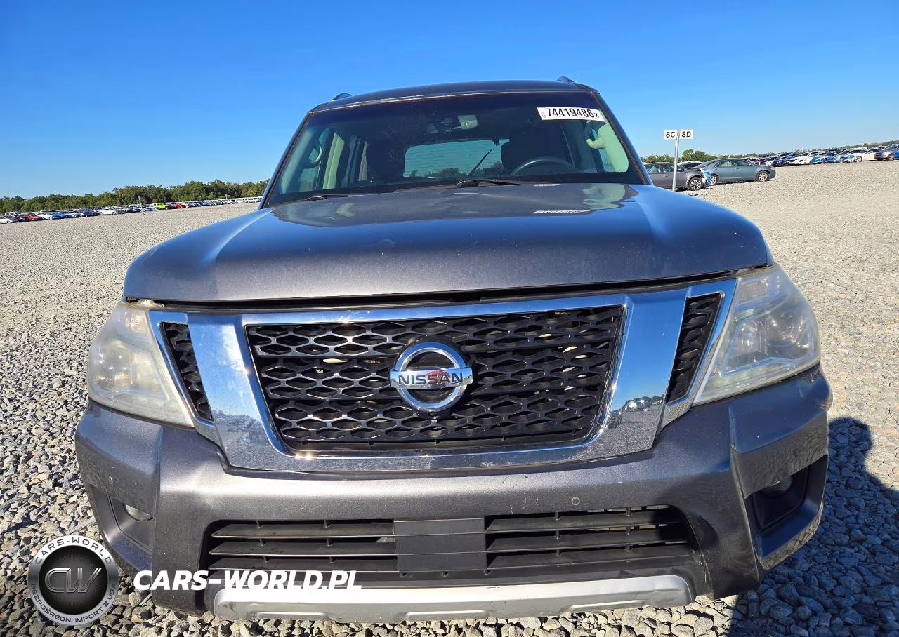 2017 Nissan Armada Sl VIN:JN8AY2ND2H9000839 - 5